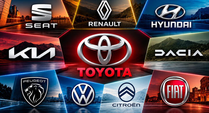 Toyota, SEAT, Renault, Hyundai y Kia, las marcas de coches con mayor presencia en la inteligencia artificial